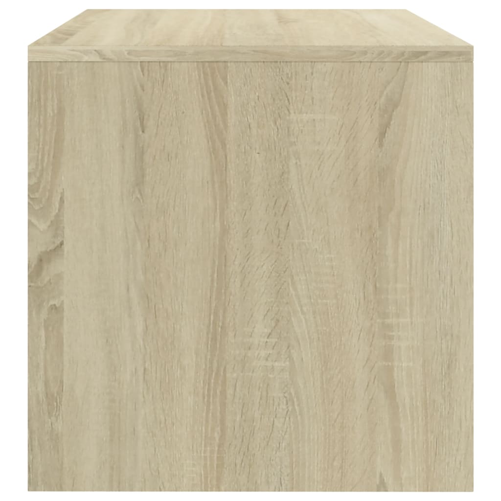 Comodino Rovere Sonoma 40x30x30 cm in Legno Multistrato